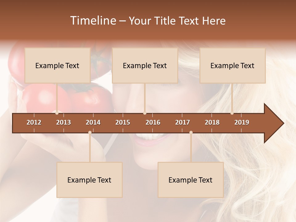 Happy Pretty Calories PowerPoint Template
