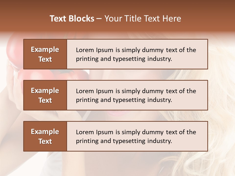 Happy Pretty Calories PowerPoint Template