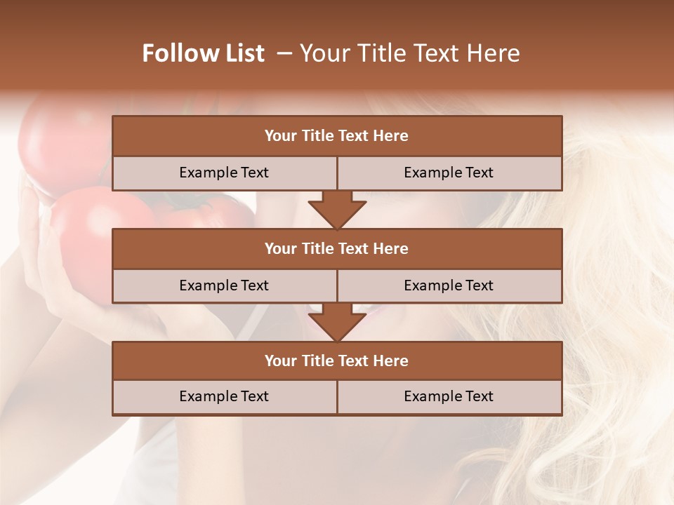 Happy Pretty Calories PowerPoint Template