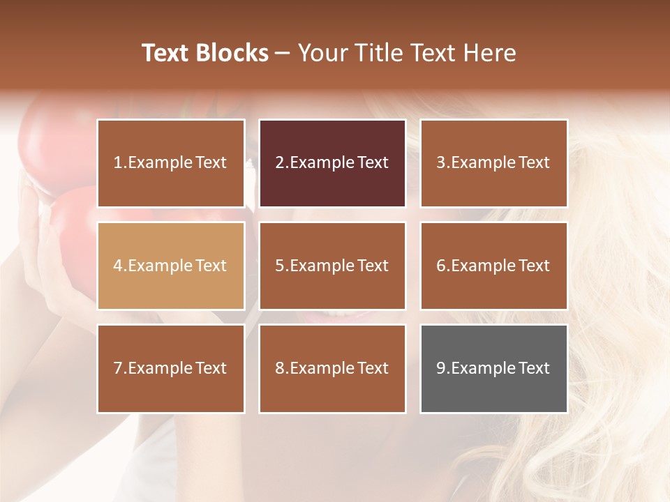 Happy Pretty Calories PowerPoint Template