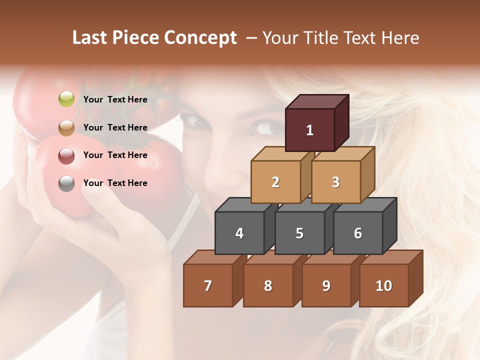 Happy Pretty Calories PowerPoint Template