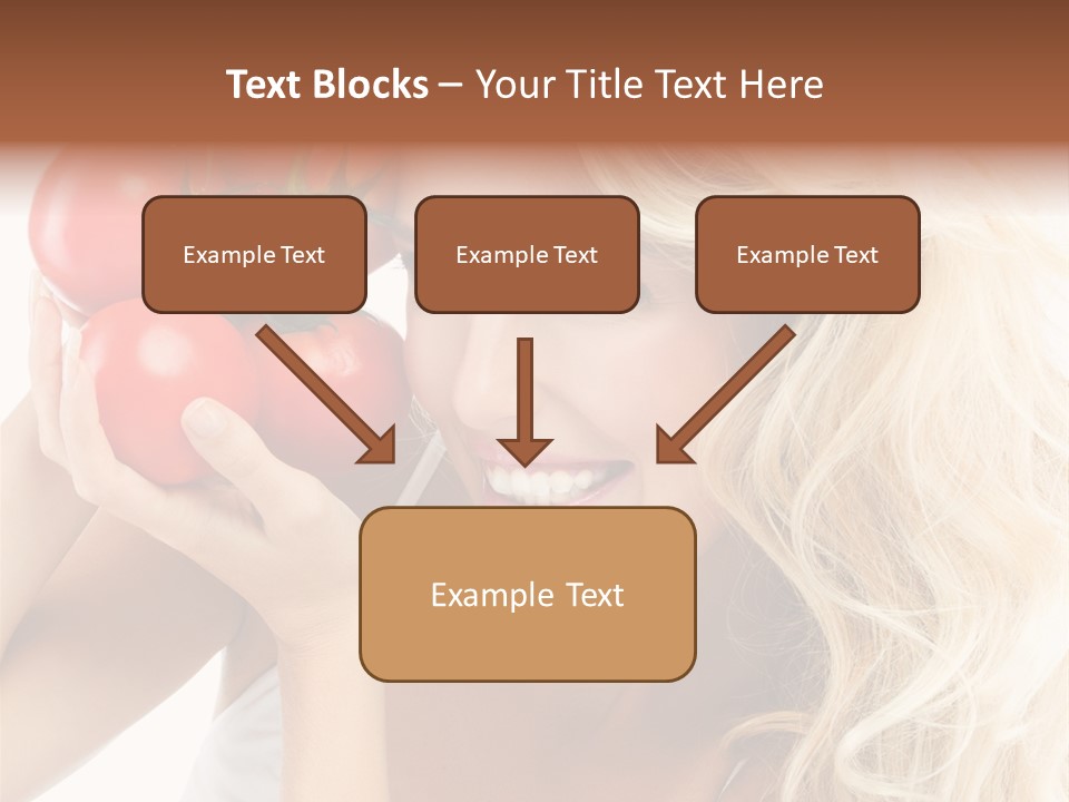Happy Pretty Calories PowerPoint Template