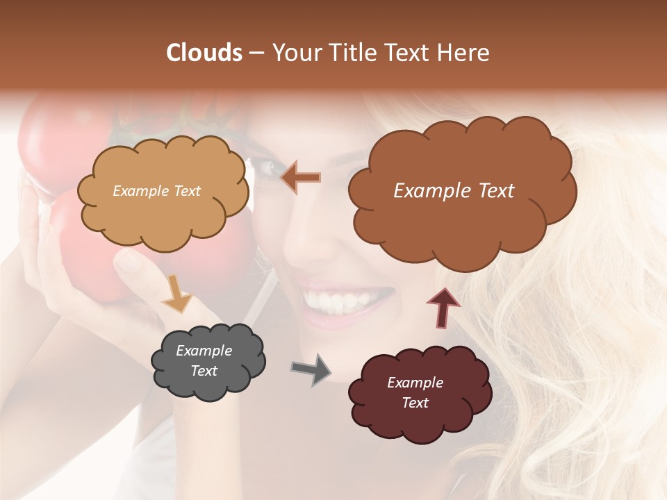 Happy Pretty Calories PowerPoint Template