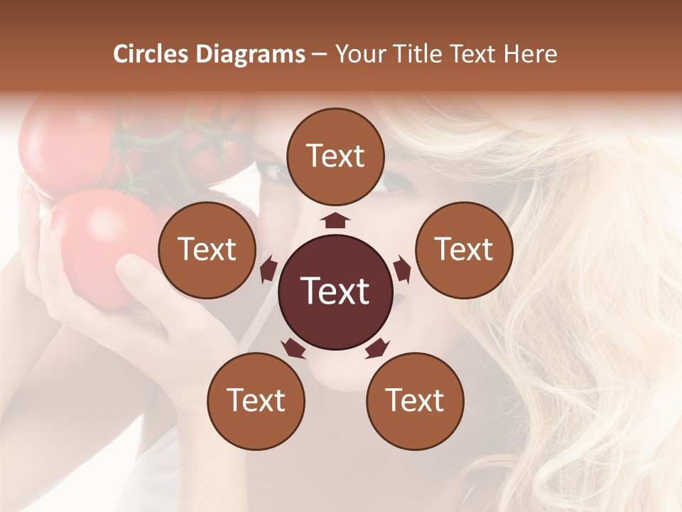 Happy Pretty Calories PowerPoint Template