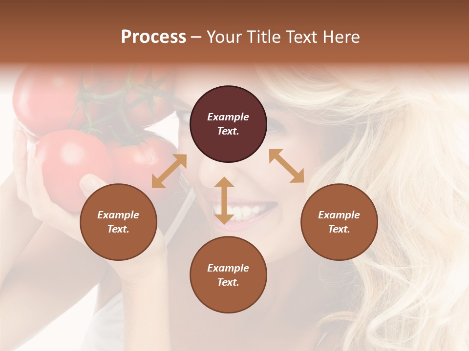 Happy Pretty Calories PowerPoint Template