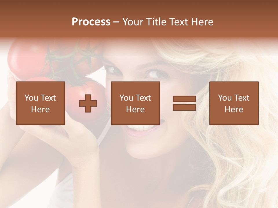 Happy Pretty Calories PowerPoint Template