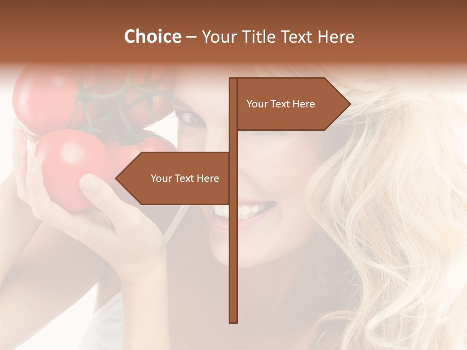 Happy Pretty Calories PowerPoint Template