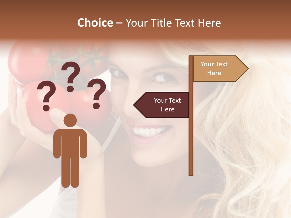 Happy Pretty Calories PowerPoint Template