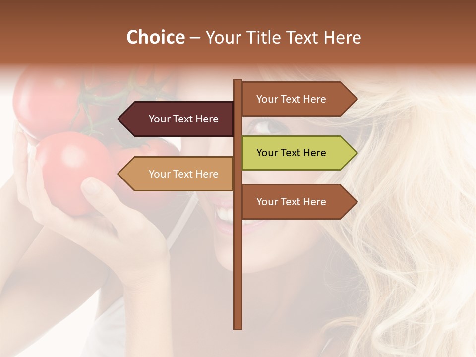 Happy Pretty Calories PowerPoint Template