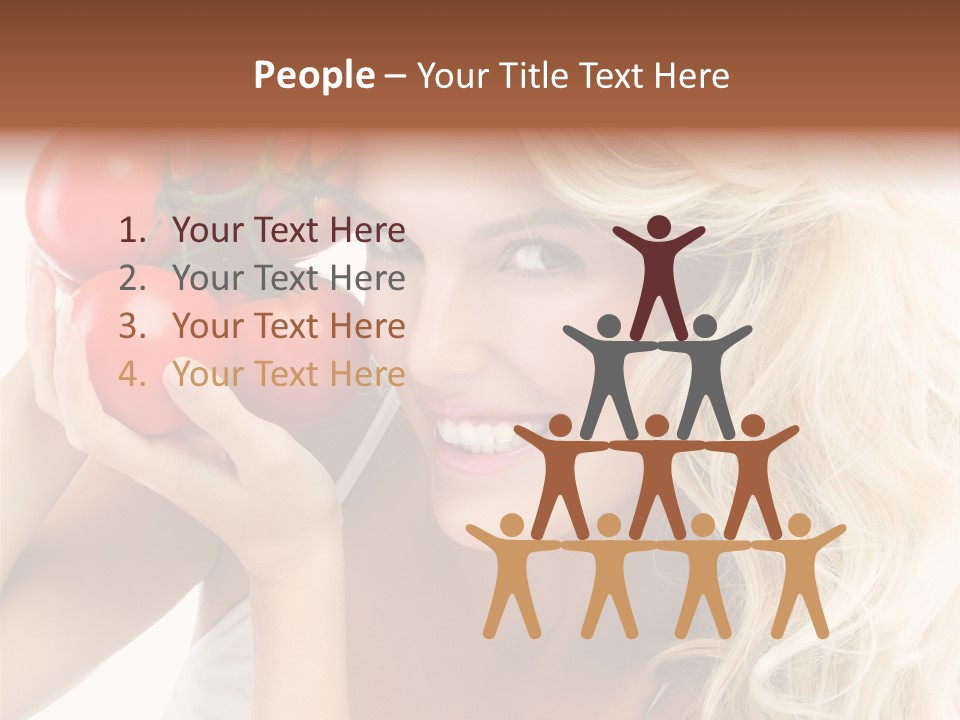 Happy Pretty Calories PowerPoint Template