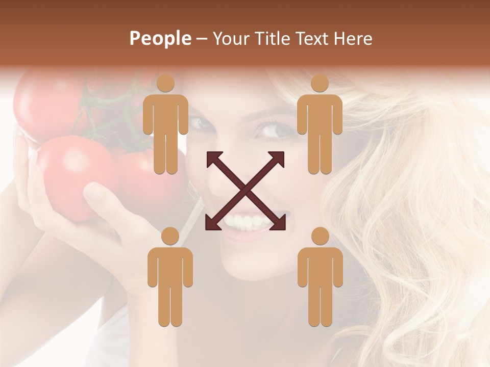 Happy Pretty Calories PowerPoint Template