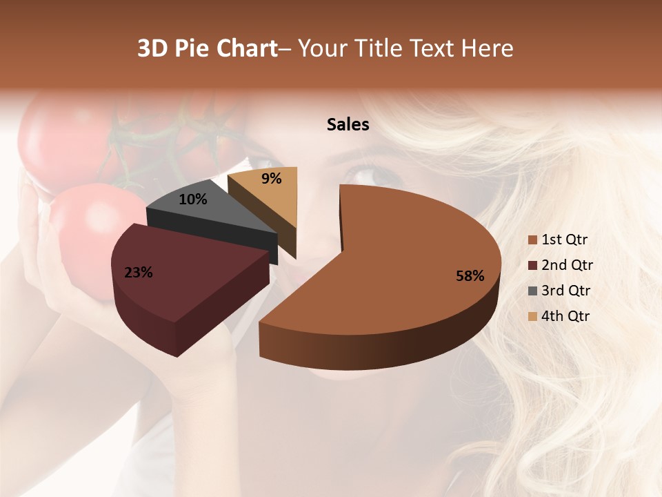 Happy Pretty Calories PowerPoint Template