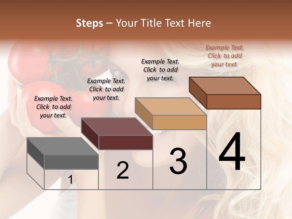 Happy Pretty Calories PowerPoint Template