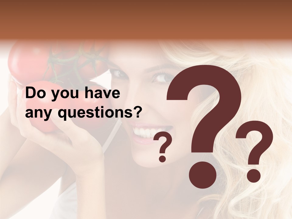 Happy Pretty Calories PowerPoint Template