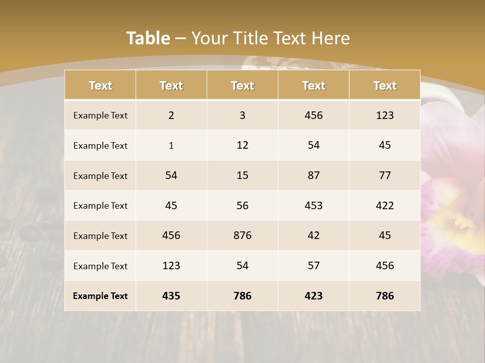 Coffee Cup Literature Aroma PowerPoint Template