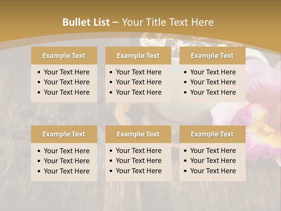 Coffee Cup Literature Aroma PowerPoint Template