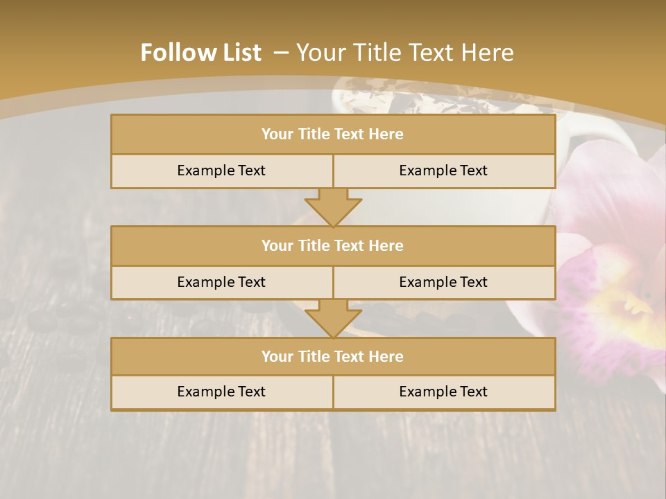 Coffee Cup Literature Aroma PowerPoint Template
