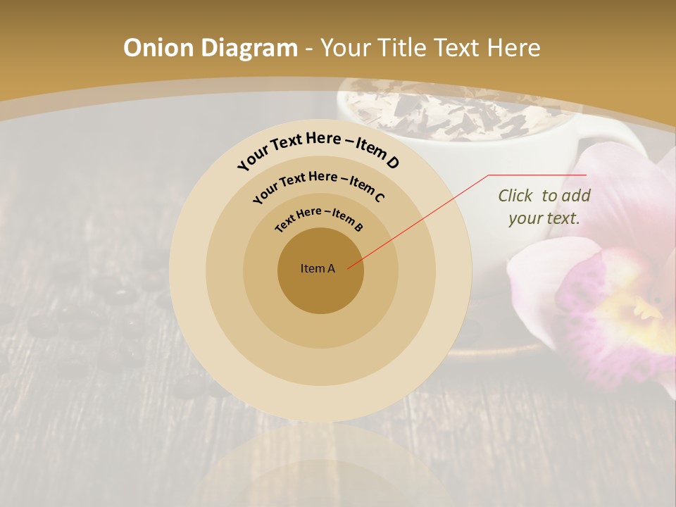 Coffee Cup Literature Aroma PowerPoint Template