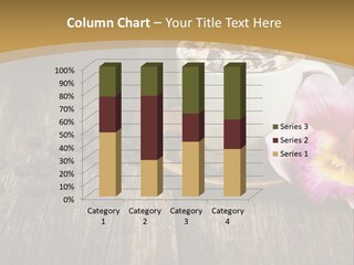 Coffee Cup Literature Aroma PowerPoint Template