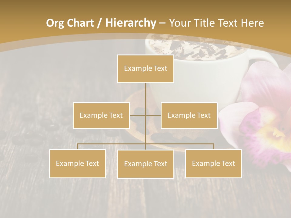 Coffee Cup Literature Aroma PowerPoint Template