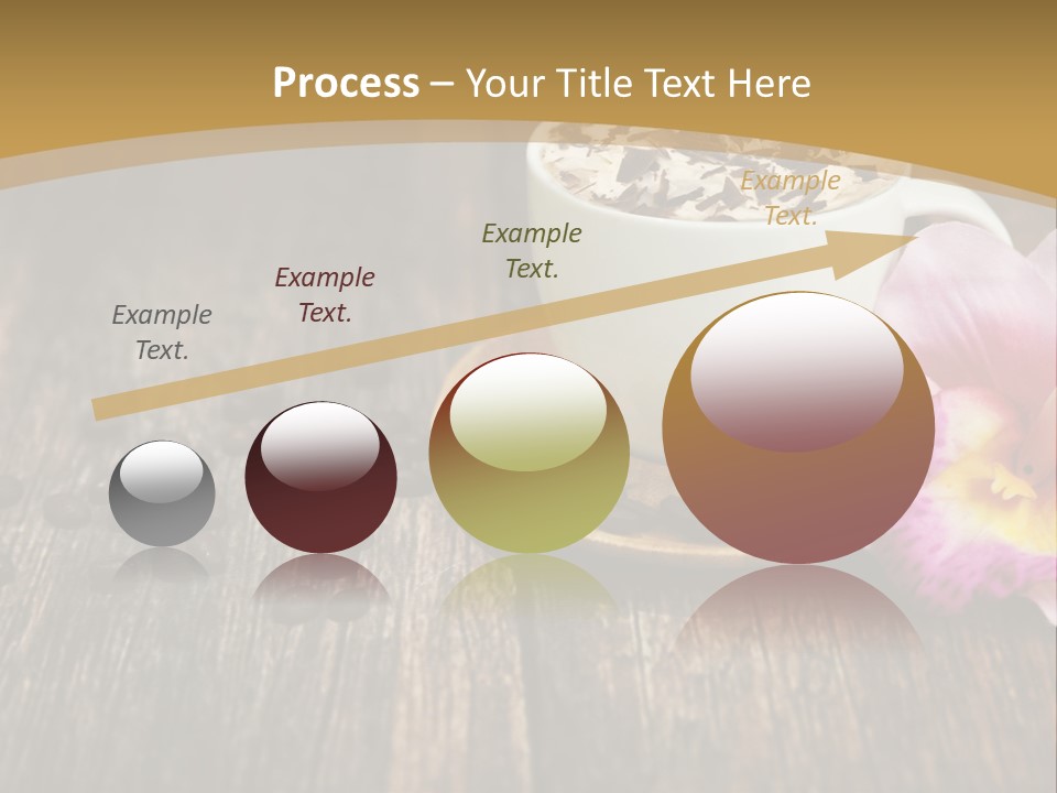 Coffee Cup Literature Aroma PowerPoint Template
