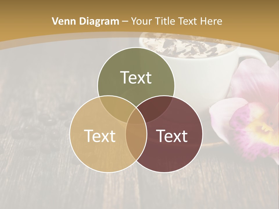 Coffee Cup Literature Aroma PowerPoint Template