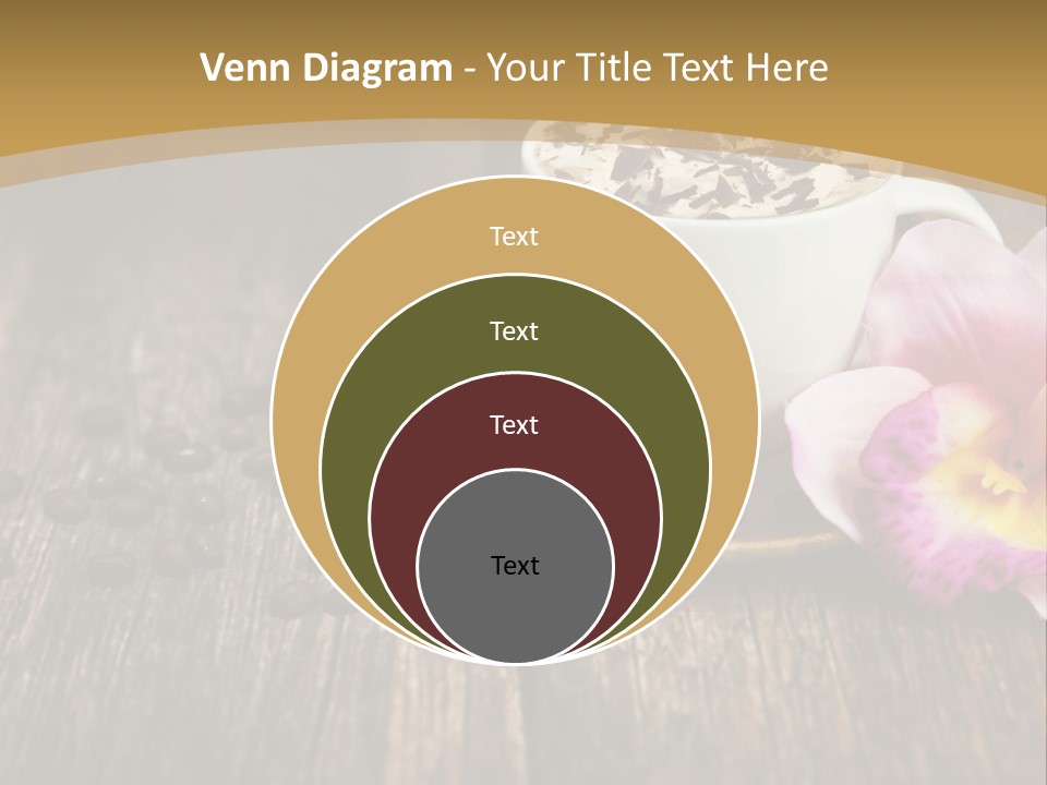 Coffee Cup Literature Aroma PowerPoint Template