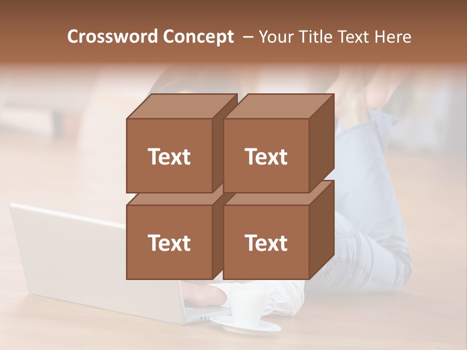 Haare Mobil Ausstrahlung PowerPoint Template