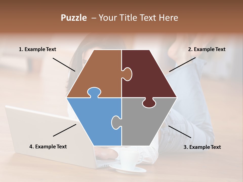 Haare Mobil Ausstrahlung PowerPoint Template