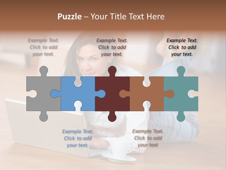 Haare Mobil Ausstrahlung PowerPoint Template