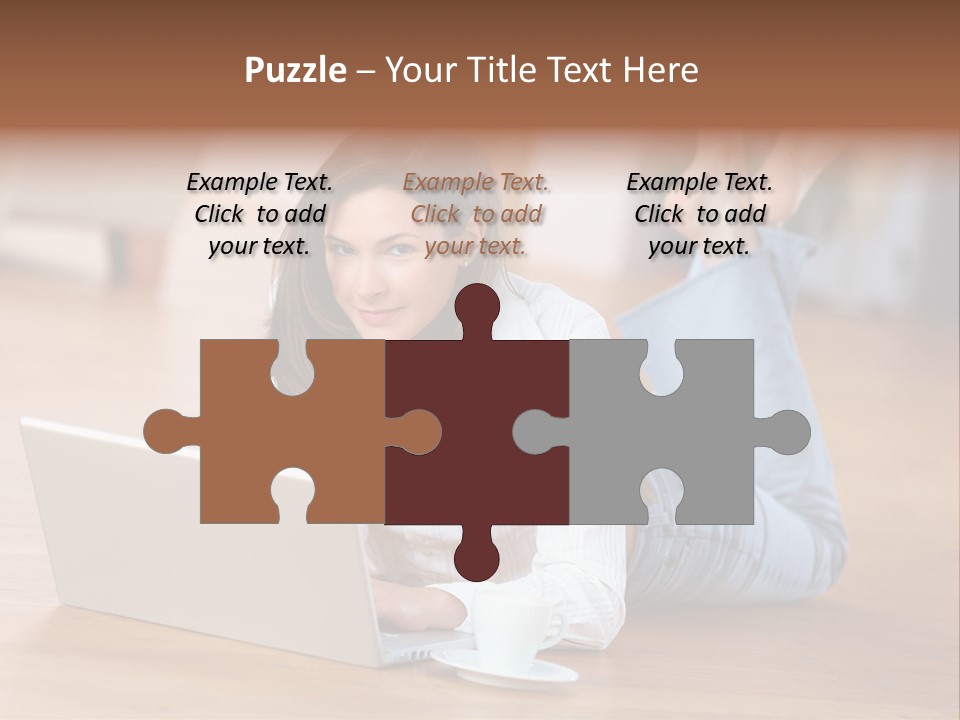 Haare Mobil Ausstrahlung PowerPoint Template