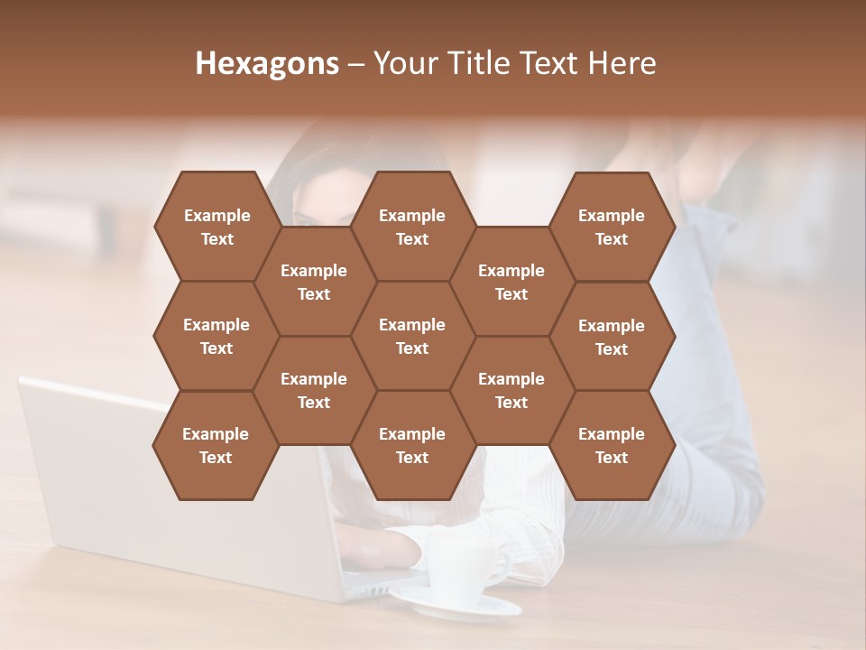 Haare Mobil Ausstrahlung PowerPoint Template