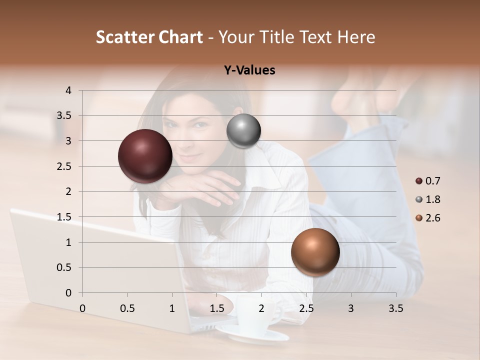Haare Mobil Ausstrahlung PowerPoint Template
