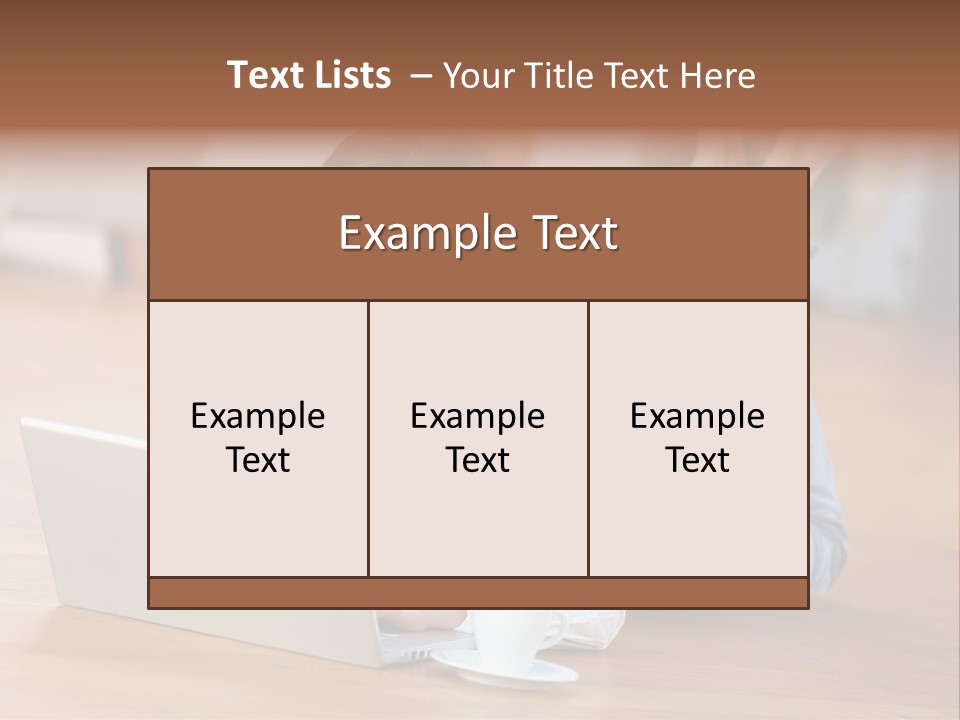 Haare Mobil Ausstrahlung PowerPoint Template