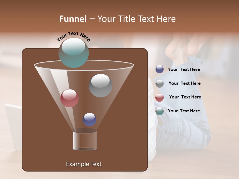 Haare Mobil Ausstrahlung PowerPoint Template