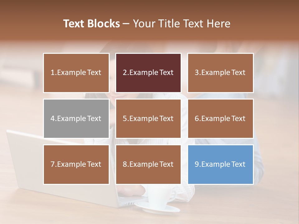 Haare Mobil Ausstrahlung PowerPoint Template