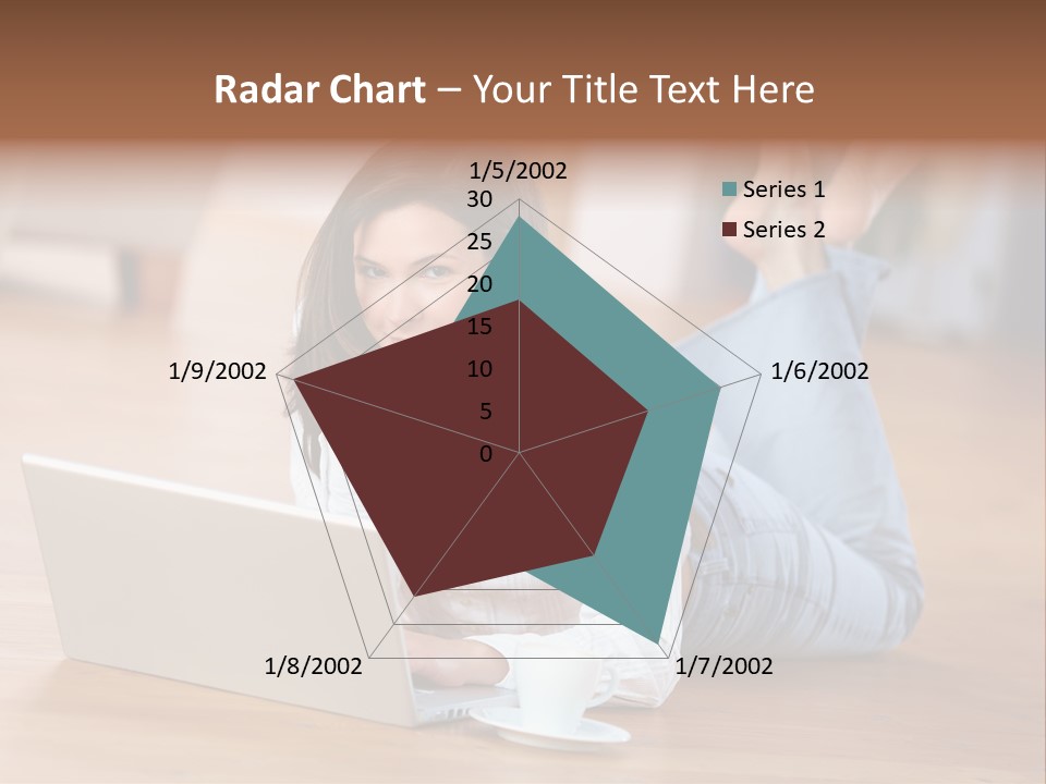 Haare Mobil Ausstrahlung PowerPoint Template