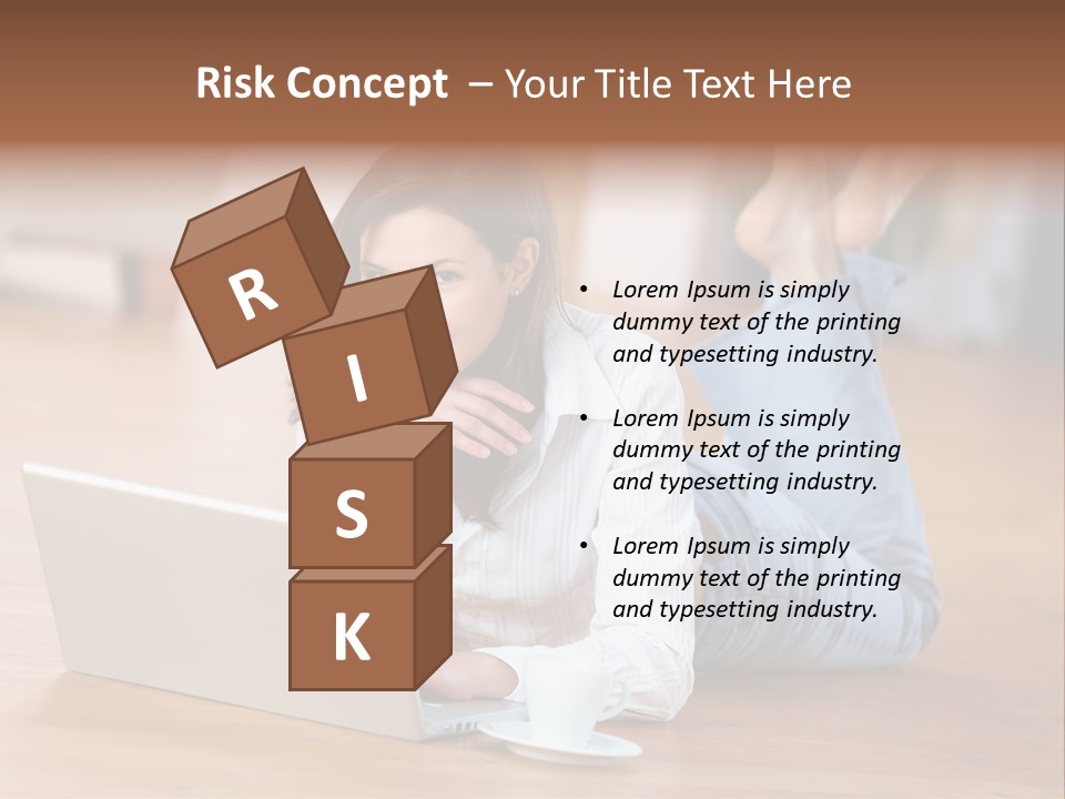 Haare Mobil Ausstrahlung PowerPoint Template