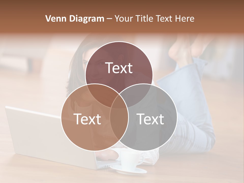 Haare Mobil Ausstrahlung PowerPoint Template