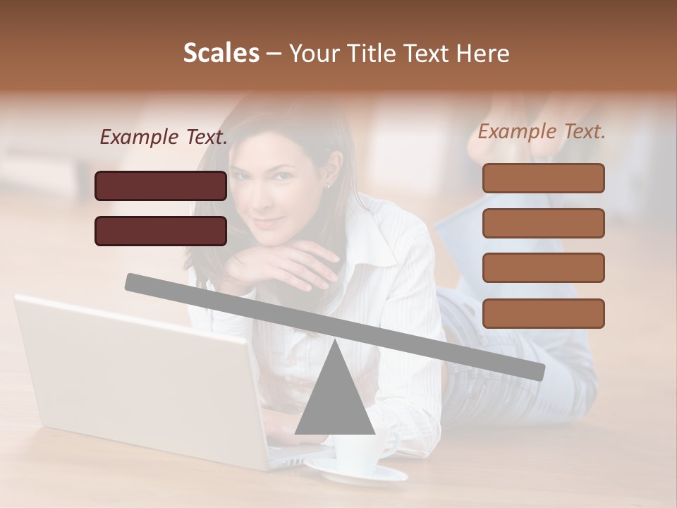 Haare Mobil Ausstrahlung PowerPoint Template
