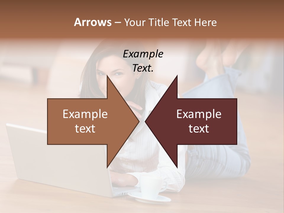 Haare Mobil Ausstrahlung PowerPoint Template