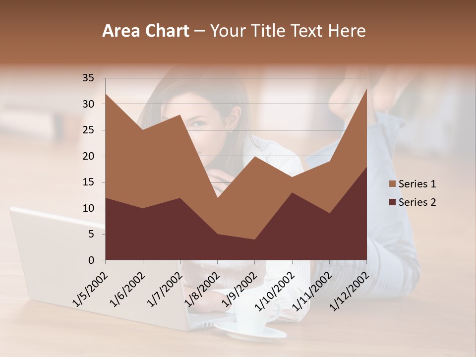 Haare Mobil Ausstrahlung PowerPoint Template