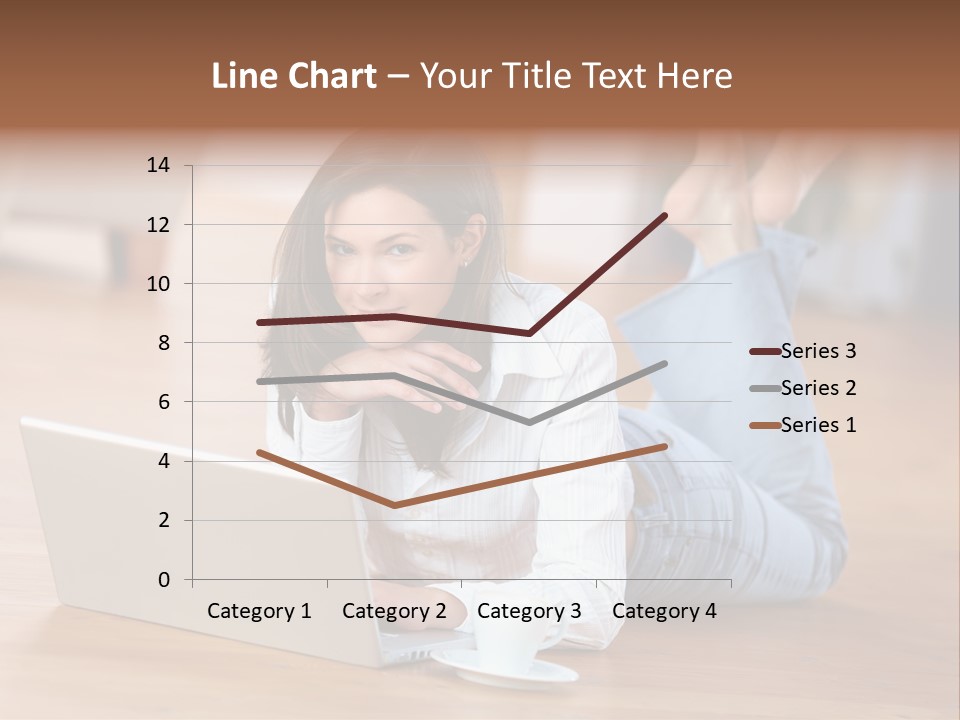 Haare Mobil Ausstrahlung PowerPoint Template