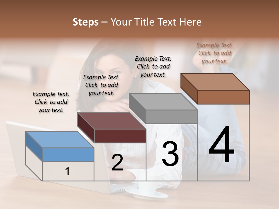 Haare Mobil Ausstrahlung PowerPoint Template