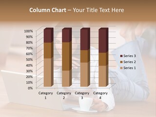 Chatten Bluse Frau PowerPoint Template