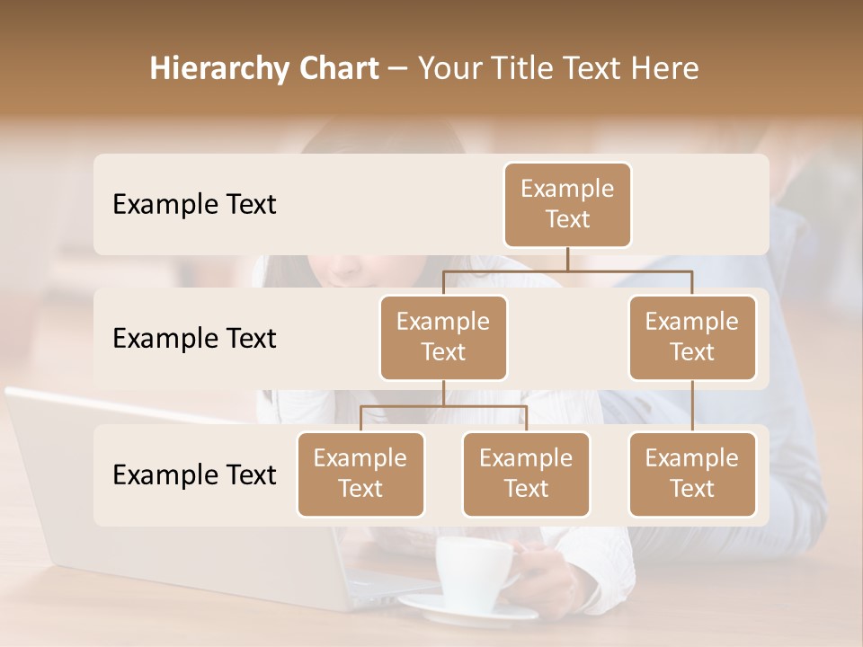 Chatten Bluse Frau PowerPoint Template