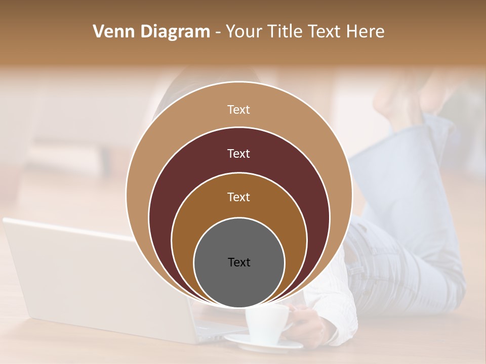 Chatten Bluse Frau PowerPoint Template