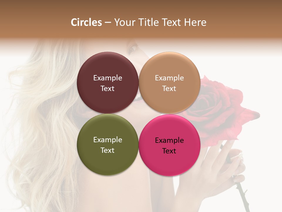 Toothy Smile White Hands PowerPoint Template