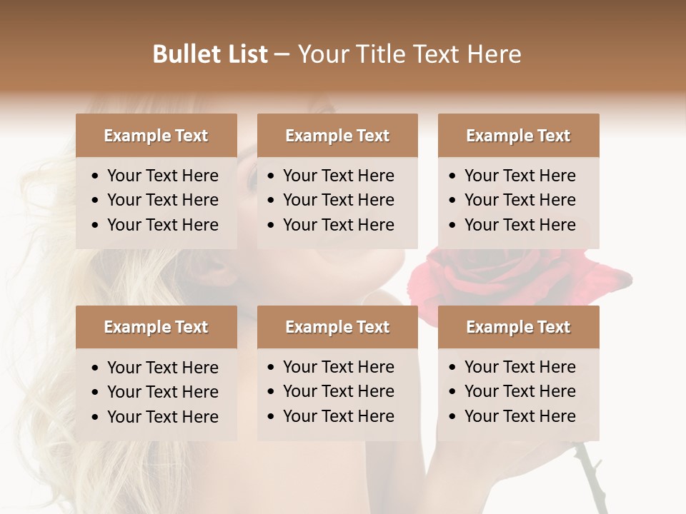 Toothy Smile White Hands PowerPoint Template