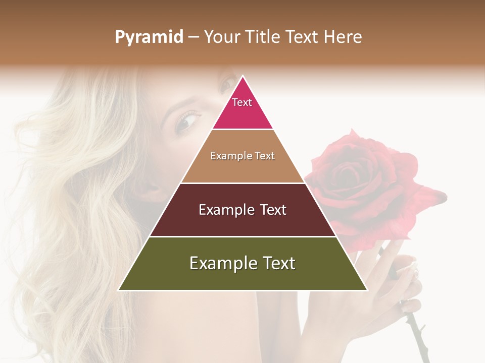 Toothy Smile White Hands PowerPoint Template